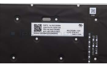 Lenovo 5N21D93862 NB_KYB CS22 NM TOP,GR-BL,CHY,JPN