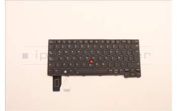 Lenovo 5N21H76809 Keyboard Internal, LA Spanish, Black, Backlight, UK