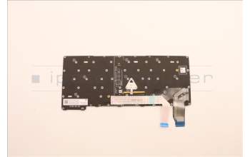 Lenovo 5N21H76809 Keyboard Internal, LA Spanish, Black, Backlight, UK