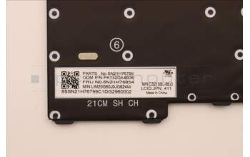 Lenovo 5N21H76854 NB_KYB SER2 KBD BK-BL,CHY,JPN