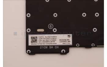 Lenovo 5N21H76868 NB_KYB SER2 KBD BK-BL,CHY,NORDIC