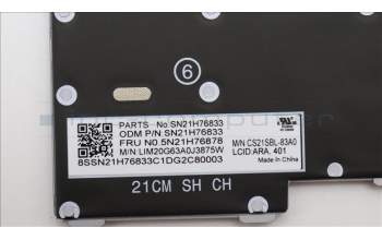 Lenovo 5N21H76878 NB_KYB SER2 KBD GR-BL,CHY,ARA