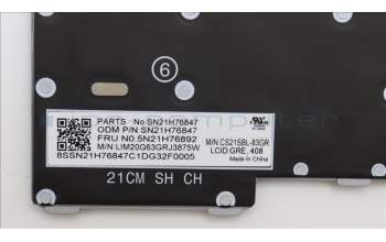 Lenovo 5N21H76892 NB_KYB SER2 KBD GR-BL,CHY,GRE