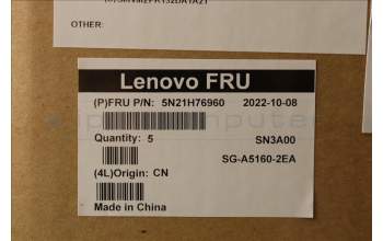 Lenovo 5N21H76960 NB_KYB SER2 KBD BK-NBL,LTN,SPA