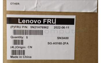Lenovo 5N21H76962 NB_KYB SER2 KBD BK-NBL,LTN,FRA