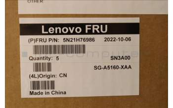 Lenovo 5N21H76986 NB_KYB SER2 KBD BK-NBL,LTN,RUS