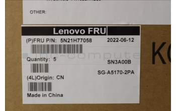 Lenovo 5N21H77058 NB_KYB SER2 KBD BK-BL,LTN,POR