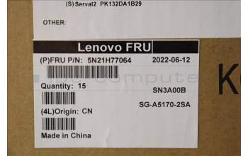 Lenovo 5N21H77064 NB_KYB SER2 KBD BK-BL,LTN,SWE/FIN