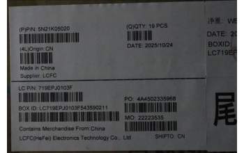 Lenovo 5N21K05020 NB_KYB CS23 NM TOP,BK-BL,CHY,ITA