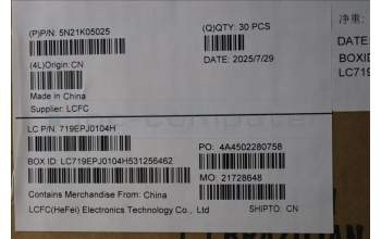 Lenovo 5N21K05025 NB_KYB CS23 NM TOP,BK-BL,CHY,SWE/FIN