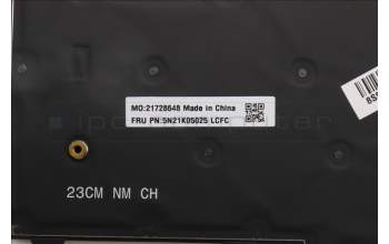 Lenovo 5N21K05025 NB_KYB CS23 NM TOP,BK-BL,CHY,SWE/FIN