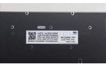 Lenovo 5N21K05070 NB_KYB CS23 NM TOP,BK-NBL,CHY,THAI
