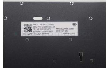 Lenovo 5N21K05073 NB_KYB CS23 NM TOP,BK-NBL,CHY,EST