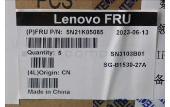 Lenovo 5N21K05085 NB_KYB CS23 NM TOP,BK-BL,LTN,BUL