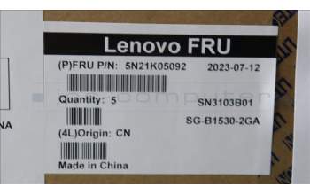 Lenovo 5N21K05092 NB_KYB CS23 NM TOP,BK-BL,LTN,HUN