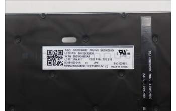 Lenovo 5N21K05104 NB_KYB CS23 NM TOP,BK-BL,LTN,JPN
