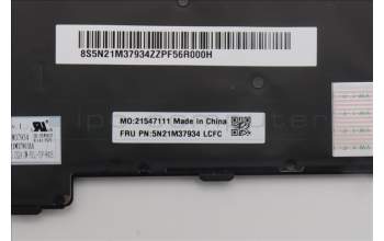 Lenovo 5N21M37934 NB_KYB 4C4TT50B-BK-SRX-HBW
