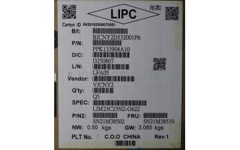 Lenovo 5N21M38519 NB_KYB 4C4TT50N-BK-CHY-MAO