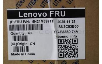 Lenovo 5N21M39911 NB_KYB 4C6TT50B-BK-LTN-LA SPA