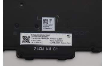 Lenovo 5N21M40157 NB_KYB 4C6TT50B-BK-CHY-058 FRA