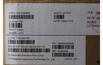 Lenovo 5N21Q49626 NB_KYB 5C6TT5SB-BK-PMX-NORDIC