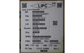 Lenovo 5N21Q49823 NB_KYB 5C6TT5SN-BK-CHY-NORDIC