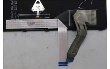 Lenovo 5N21Q49845 Keyboard Internal, Portuguese, Black, Backlight, w/Number