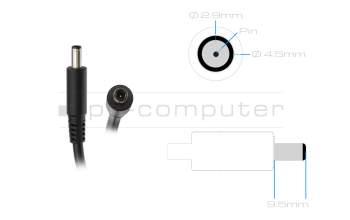 5NW44 original Dell chargeur 65 watts