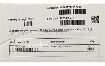 Lenovo 5S58C30996 TB361FU R-cover_GR&*7601AA002501 CS