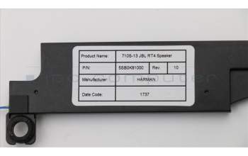 Lenovo SPEAKERINT 710S-13 JBL RT4 Speaker pour Lenovo IdeaPad 710S-13ISK (80SW)