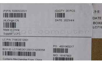 Lenovo 5SB0S32021 SPEAKERINT SPEAKER L83BY L+R