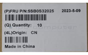 Lenovo 5SB0S32025 SPEAKERINT Speaker R&L C 82Y3