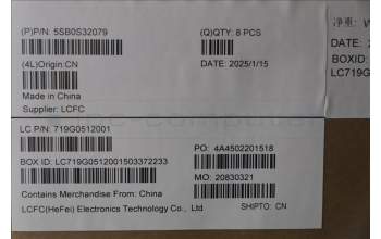 Lenovo 5SB0S32079 SPEAKERINT SPEAKER L83CX L+R