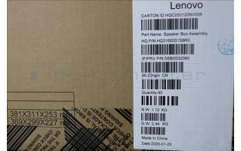 Lenovo 5SB0S32080 SPEAKERINT Speaker L+R H 83JQ