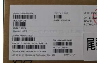 Lenovo 5SB0S32089 SPEAKERINT Speaker L 83KJ YB910L+R YC