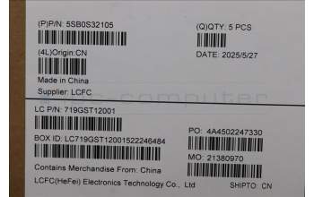 Lenovo 5SB0S32105 SPEAKERINT SPEAKERINT L 83M0 (L+R)