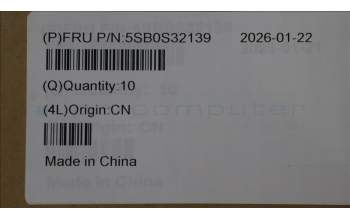 Lenovo 5SB0S32139 SPEAKERINT Speaker R&L C 83QM LG