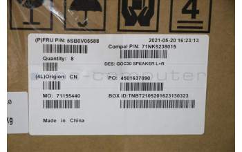 Lenovo 5SB0V05588 SPEAKERINT AIO360 24 JBL 3W Speaker