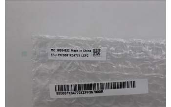 Lenovo 5SB1K54779 FRU Speaker TB Pus G4 3813 YG