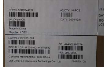 Lenovo 5SB1P44209 SPEAKERINT CS25,SPK,TM2,3813T30X,YC