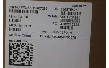 Lenovo 5SB1R07262 SPEAKERINT FRU SPK TB142IN1G5 2412 Veco