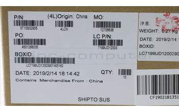 Lenovo TAPE Removable Tape L 81LH pour Lenovo IdeaPad L3-15IML05 (81Y3)