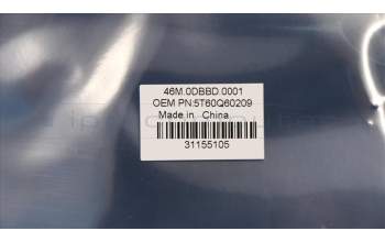 Lenovo 5T60Q60209 TOUCHPAD TP Module W 81AX W/Cable IG