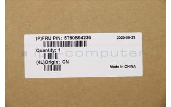 Lenovo 5T60S94236 TOUCHPAD TouchPad W 82GV W/CABLE PG