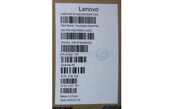 Lenovo 5T60S94353 TOUCHPAD Touchpad H 83KT LG