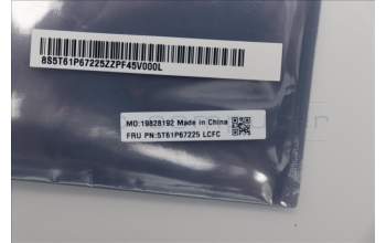 Lenovo 5T61P67225 TOUCHPAD CS21_3+2bCP,GLM,BK,NONFC,SRX,SY