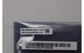 Lenovo 5T61P67226 TOUCHPAD CS21_3+2bCP,GLM,BK,NONFC,TRI,SY