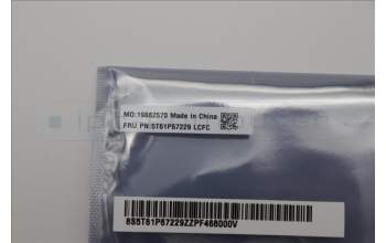 Lenovo 5T61P67229 TOUCHPAD CS21_3+2bCP,GLM,BK,NFC,SRX,SY