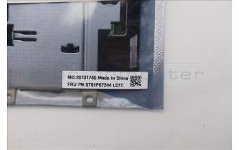 Lenovo 5T61P67244 TOUCHPAD CS21_3+2bCP,GLM,BK,NFC,TRI,SY