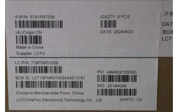 Lenovo 5T61P67256 TOUCHPAD CS22_3+2bCP,GLM,GR,NONFC,TRI,GD